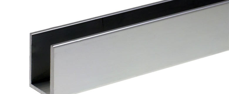 SP1-2-3 Canalina in alluminio, finitura brill