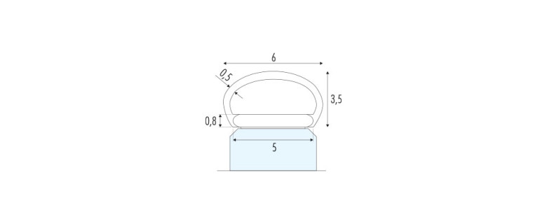 AS-2R Special adhesive ball seal for sliding