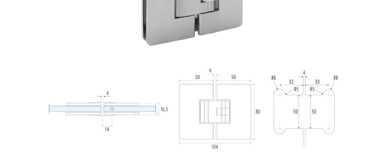 CR-3 Snap hinge