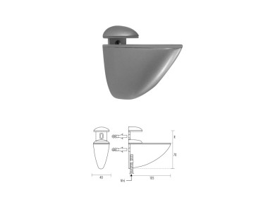 RG-001-101 Reggimensola regolabile