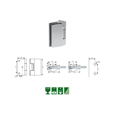 SH-16 Snap hinge