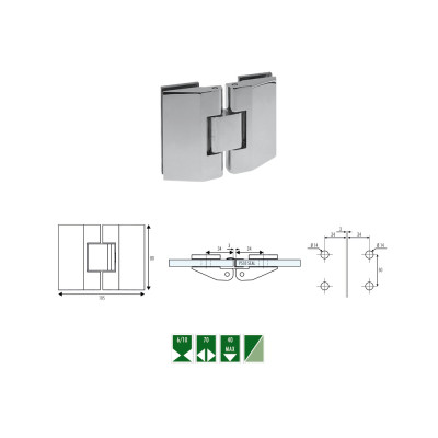 SH-17 Snap hinge