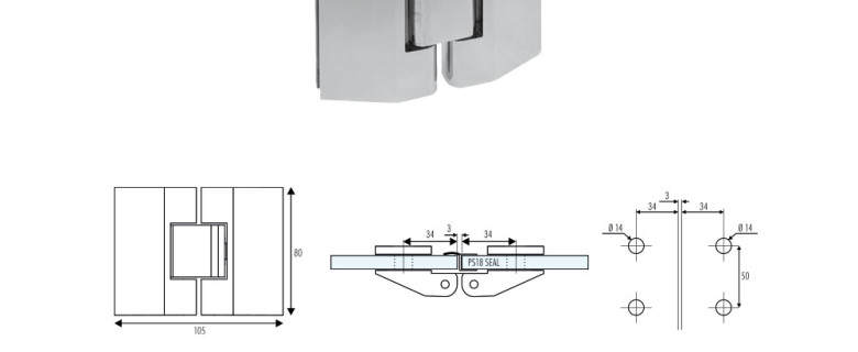 SH-17 Snap hinge