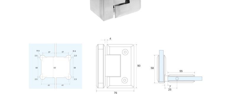 SH-34 Snap hinge