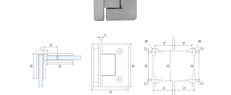 SH-4 Snap hinge