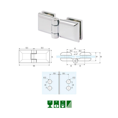SHF-22 Free hinge